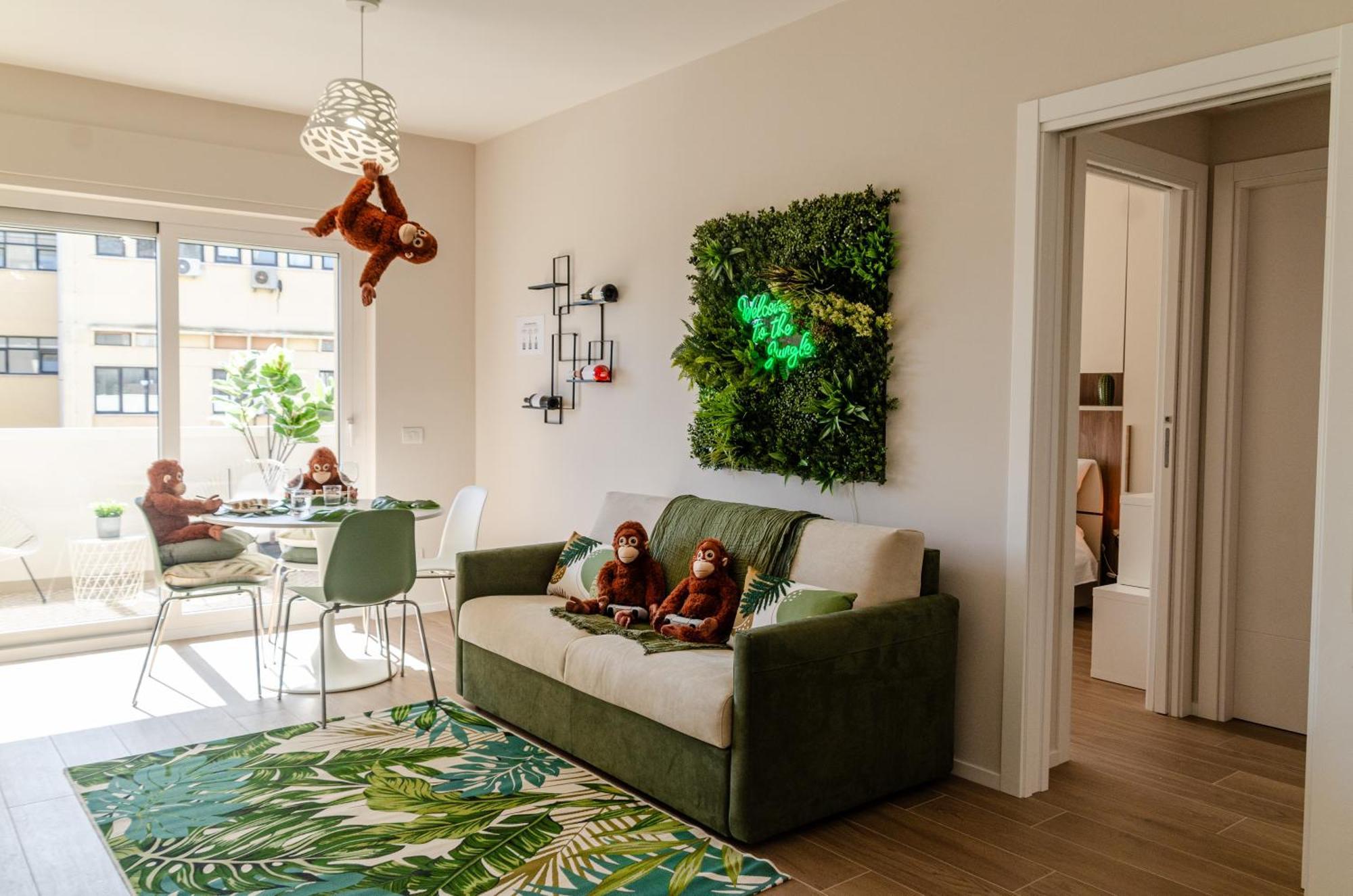 Apulialux Monkey'S Home. Ps5, Golf, Free Parking Bari Exterior photo